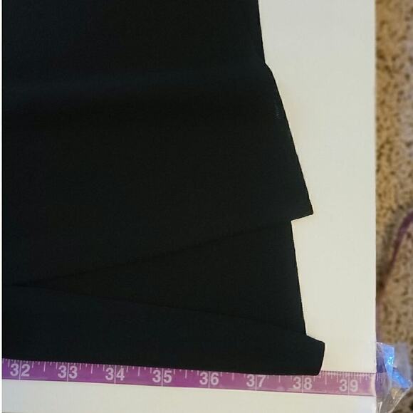 Exclusively Misook Black Midi Cardigan w Metallic Gold Border Detail, sz Large - Picture 15 of 16